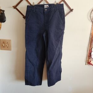 The North Face Canvas Cotton Straight Leg Pant Heavy Navy Blue Medium 8